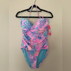 Brand New with tags Lilly Pulitzer Flamenco One Piece Swimsuit